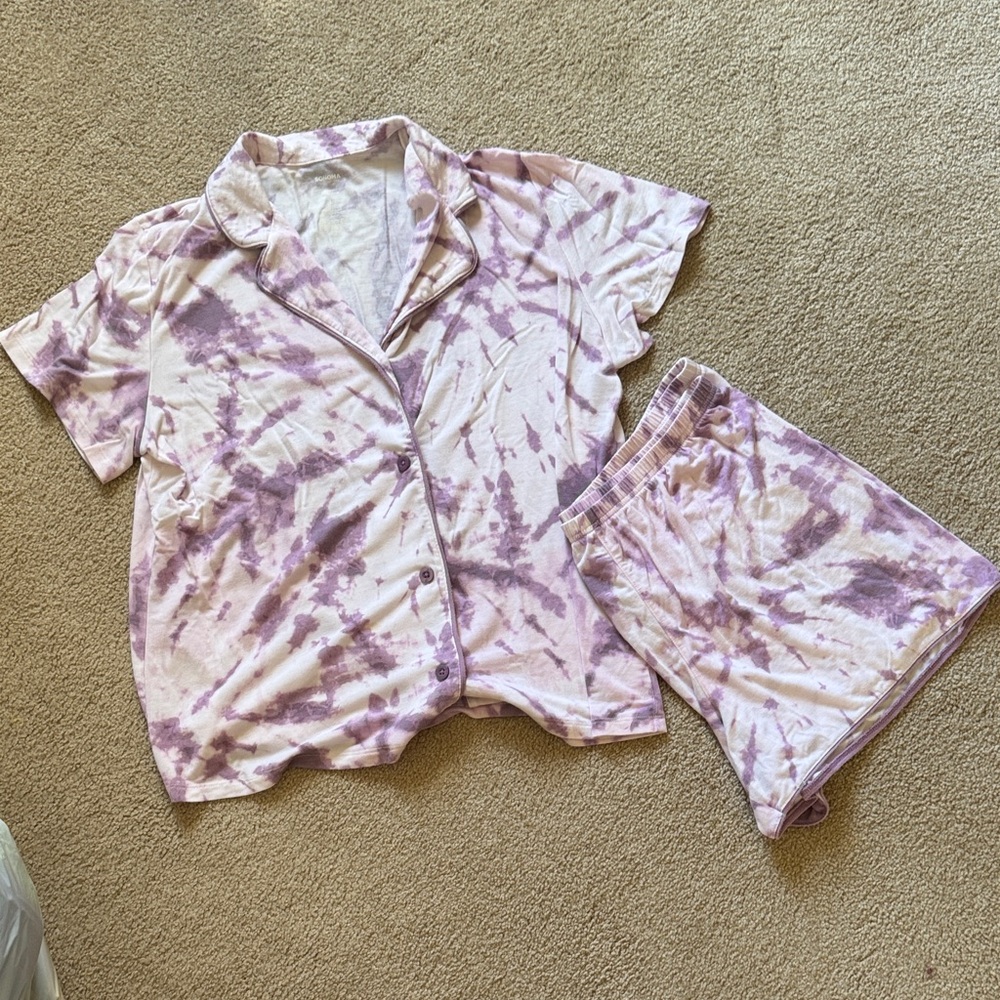 Sonoma Pajama Set - Lavender Tie-Dye